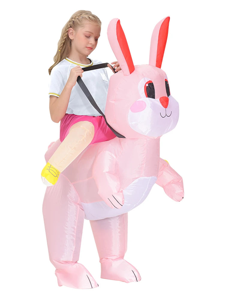 disfraz inflable de unicornio