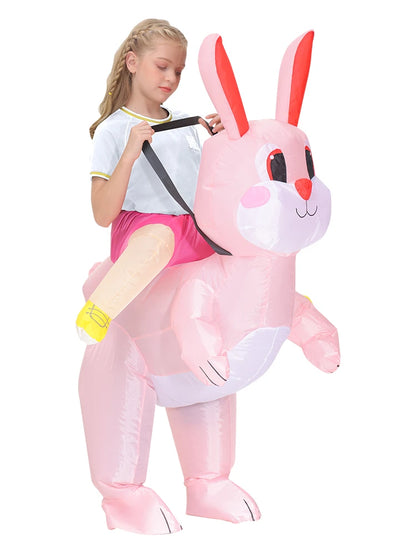 disfraz inflable de unicornio