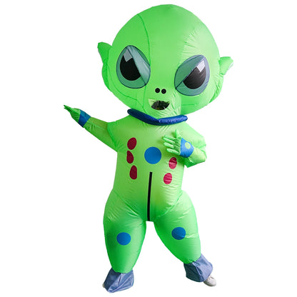 Traje espacial inflable alienígena