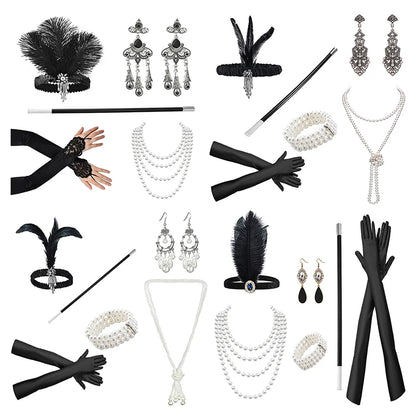 1 Set 1920's Flapper Cosplay Costume