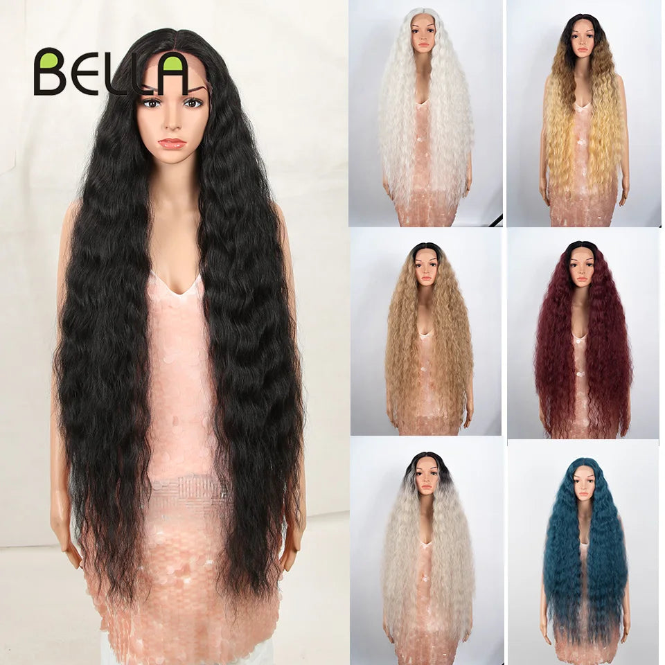 Bella  42 Inch Long Cosplay Curly Wig