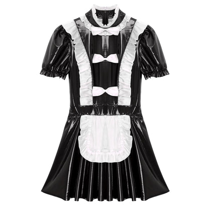 Mens Sexy Sissy Maid Uniform