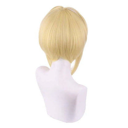 Genshin Impact Aether Lumine Cosplay Wig