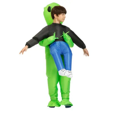 Disfraz inflable de alienígena para niños y adultos