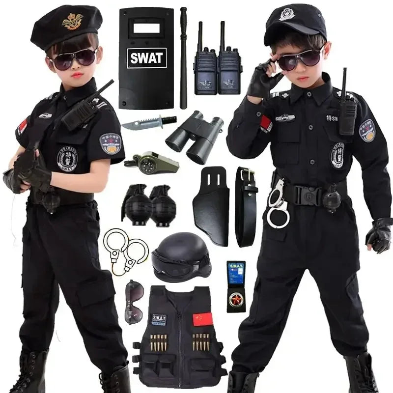 Kids Uniform Police Costumes