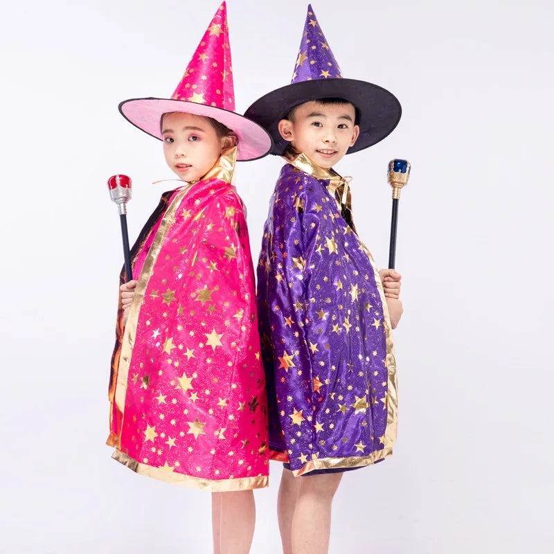 wizard capes with hat