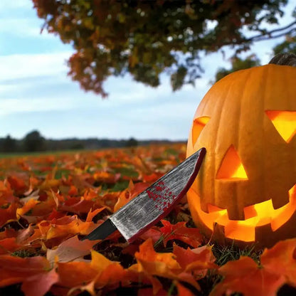 Faked Bloody Sharp Knife for Halloween