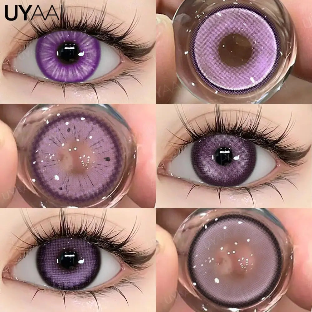 Purple Colored Contacts Lenses