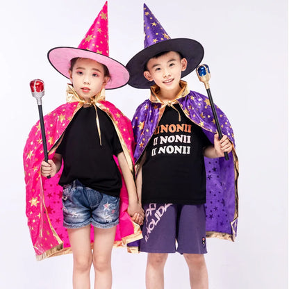 wizard capes with hat