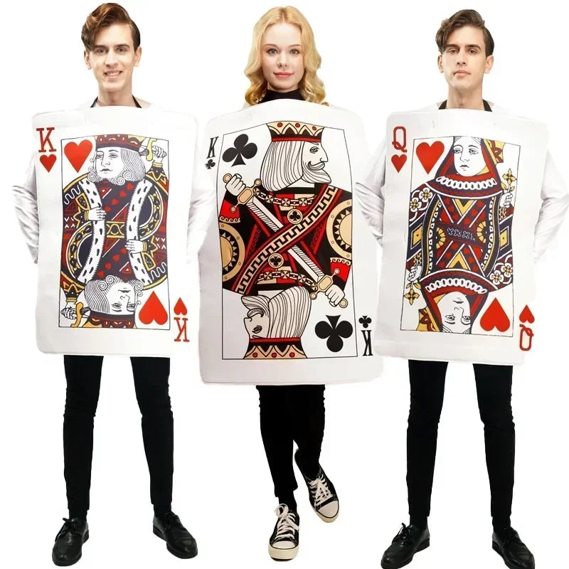 Men and Women Poker Couple Costumes