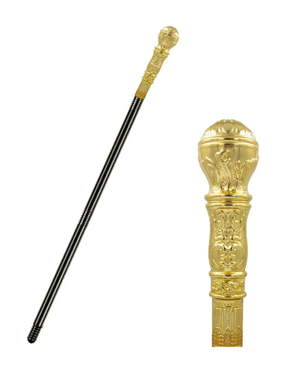 1pc Antique Gold Walking Cane