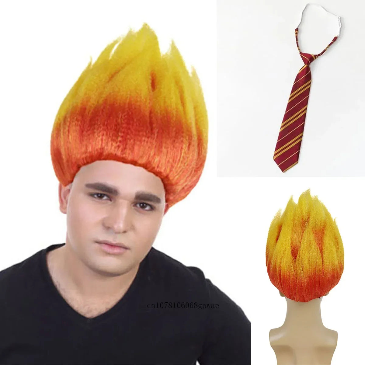 Anime Cosplay Anger Wig Disney