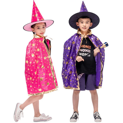 wizard capes with hat