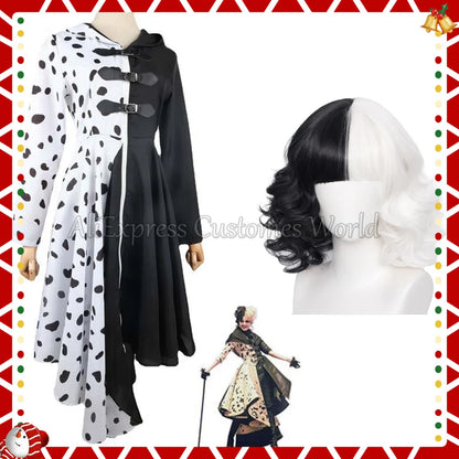 Queen DeVil Cruella costume