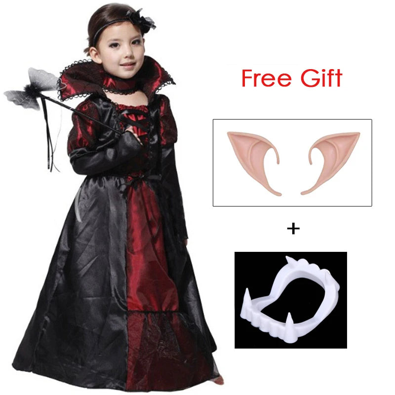 Umorden Kids Child Vampire Costume