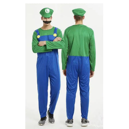 Mario und Luigi Erwachsenenkostüm Super Brot 