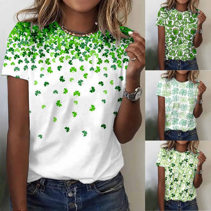 Camiseta para mujer Happy St. Patrick's Day 