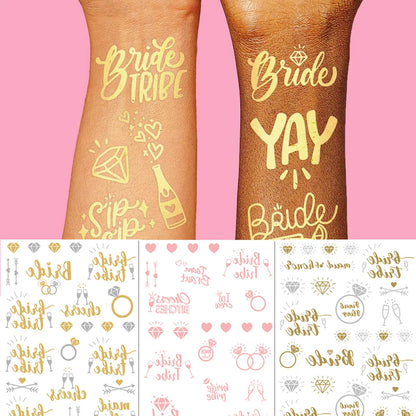 Bachelorette Party Temporary Tattoos