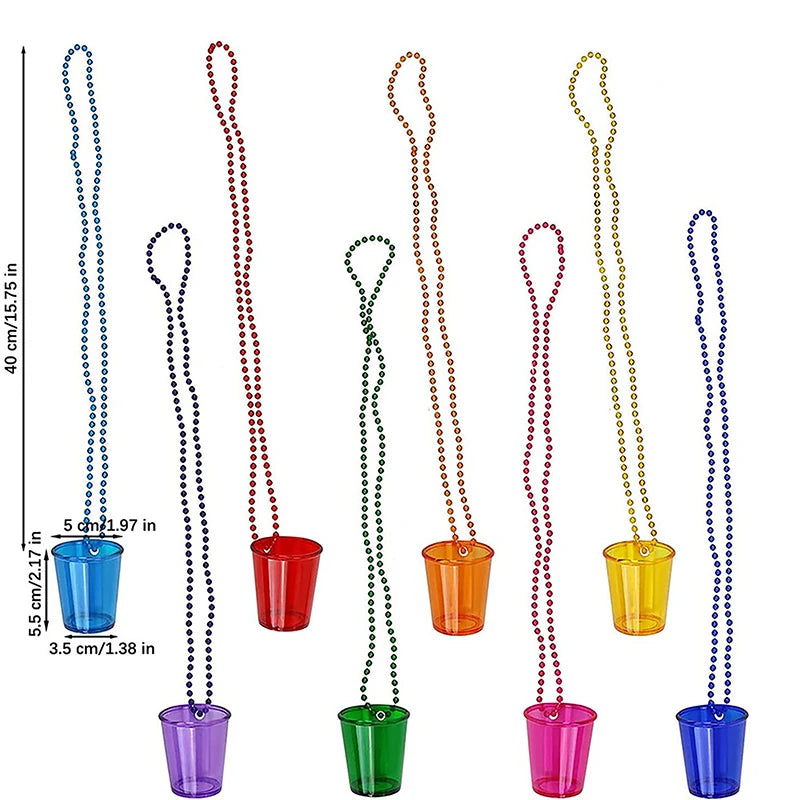 1pc Bead Chain Shot Cups