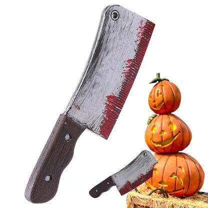 Faked Bloody Sharp Knife for Halloween