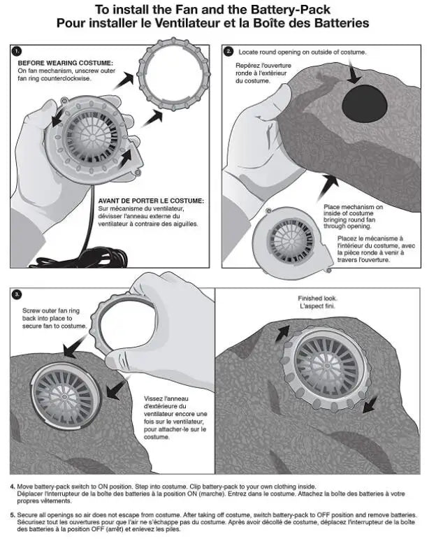 Disfraz inflable de alienígena para niños y adultos