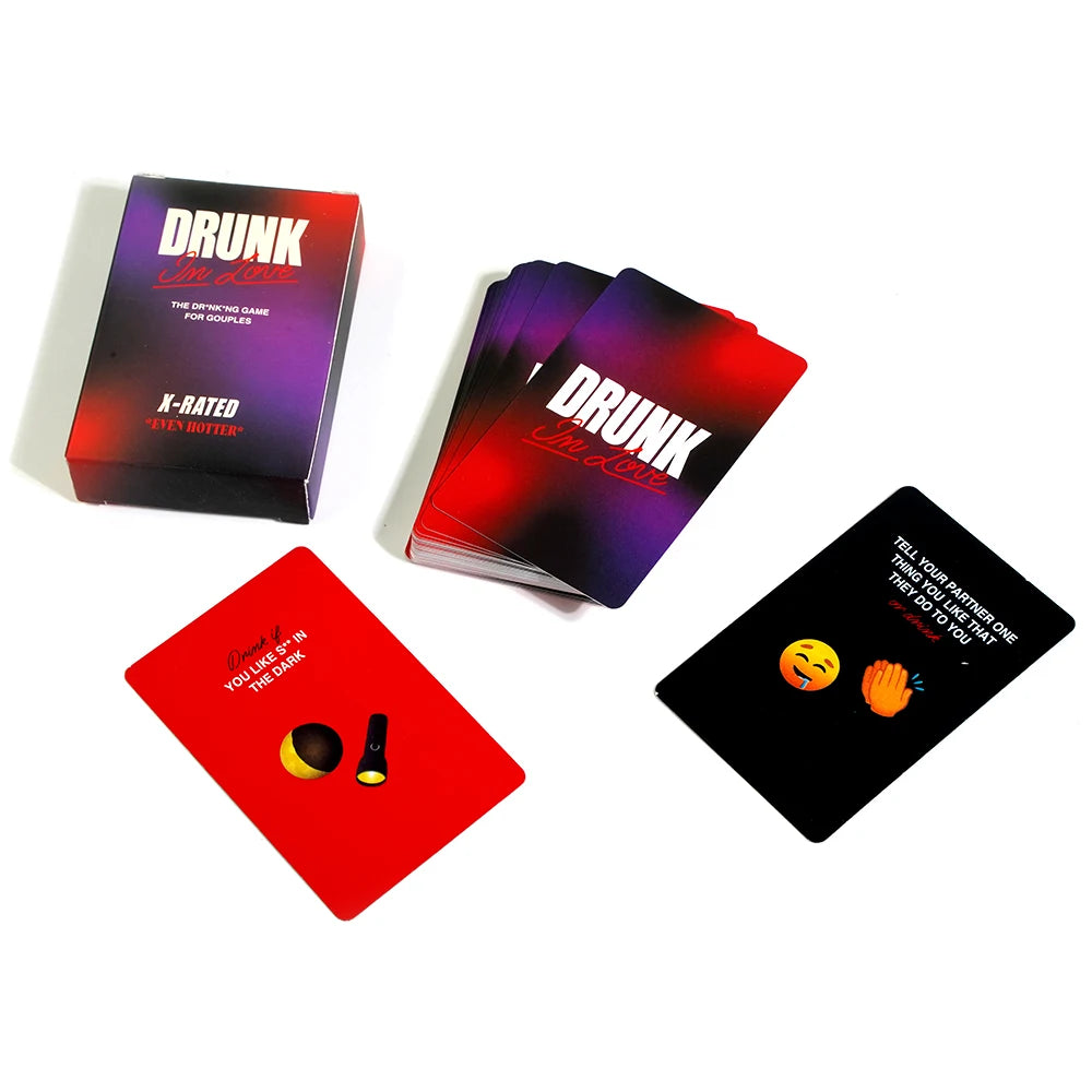 Drunk in Love X-Rated Drinking Card Game