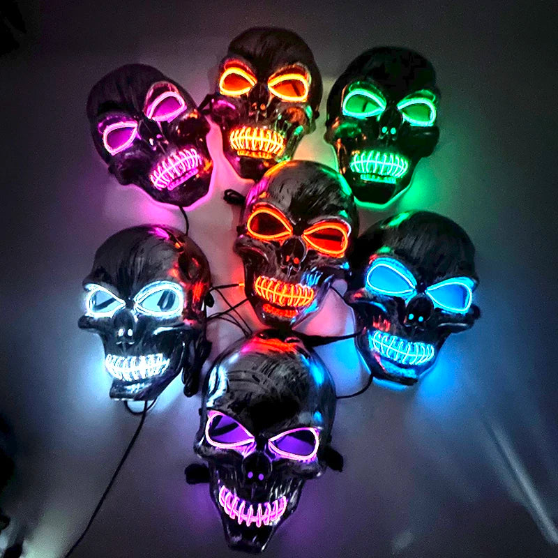 LED Skull Mask