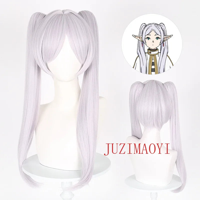 Anime Frieren Cosplay Wig 65cm