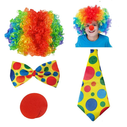 Funny Joker Costume Clown Prop