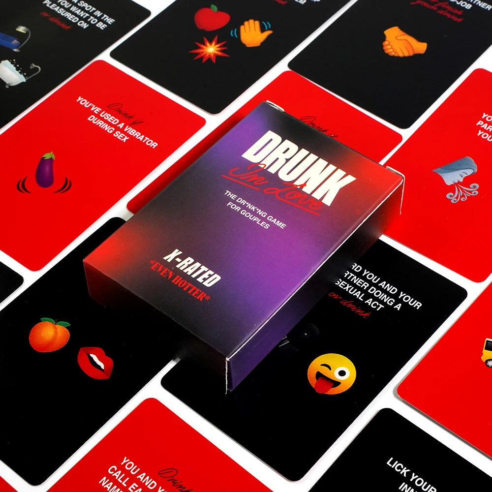 Drunk in Love X-Rated Drinking Card Game