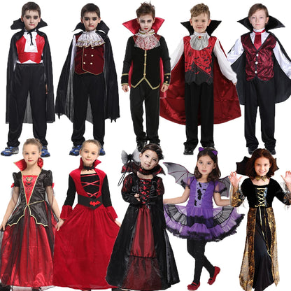 Umorden Kids Child Vampire Costume