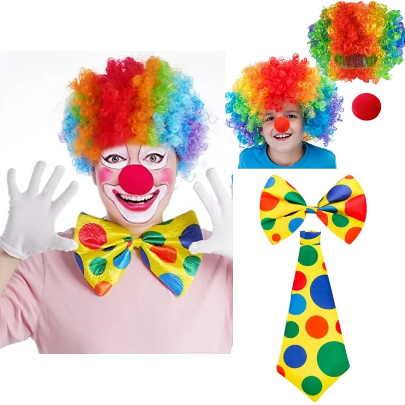 Funny Joker Costume Clown Prop