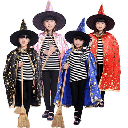 wizard capes with hat