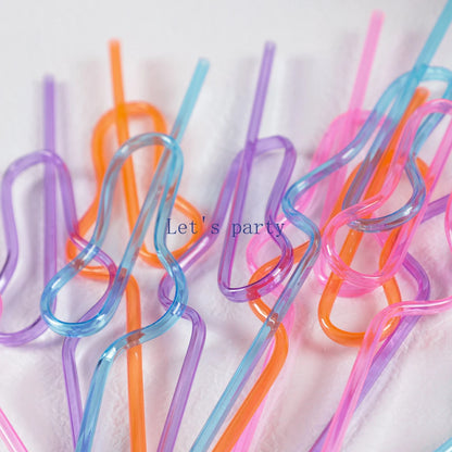 10Pcs Funny Penis Drinking Straws