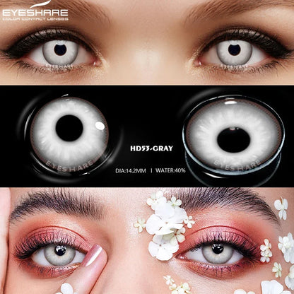 EYESHARE 1pair Color Contacts Lenses