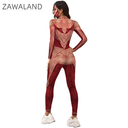 Body Muscle 3D Jumpsuits for Adults