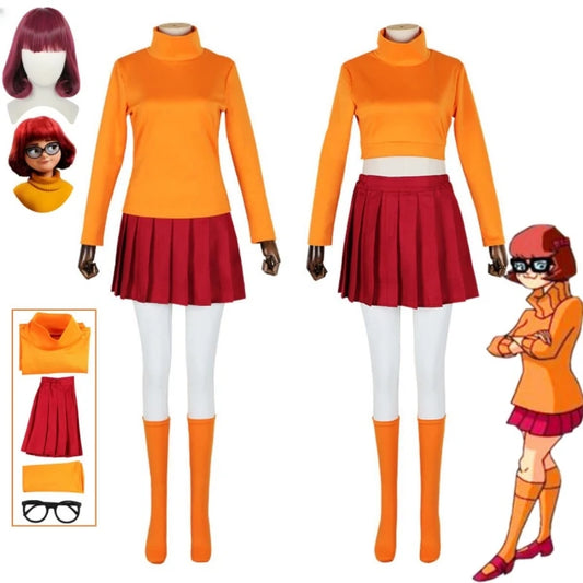 Anime Velma Seragam Cosplay