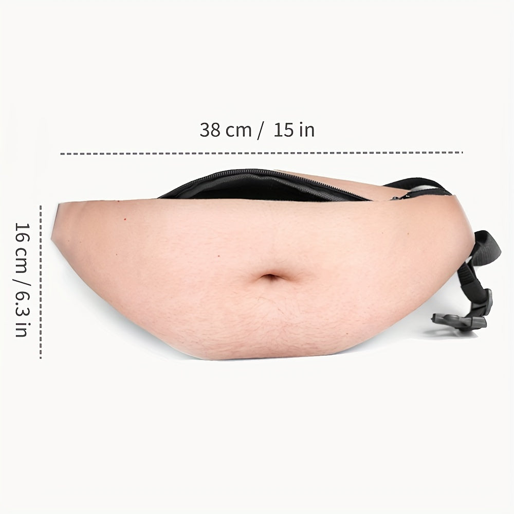 Unique Faux Beer Belly Fanny Pack